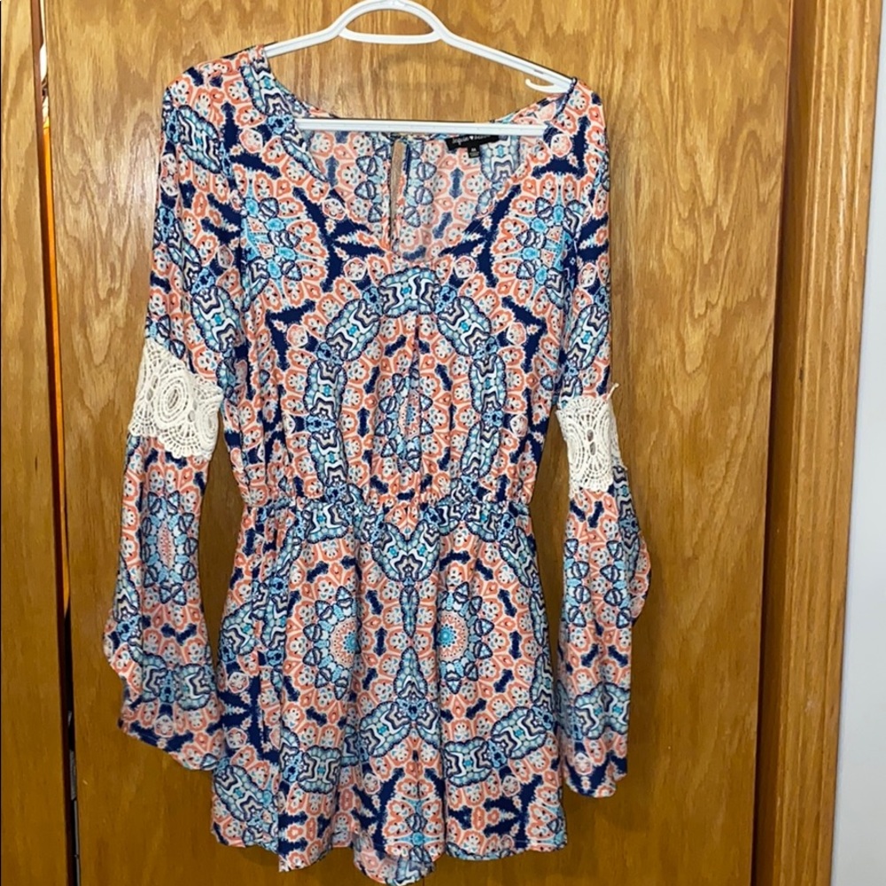 long sleeved romper